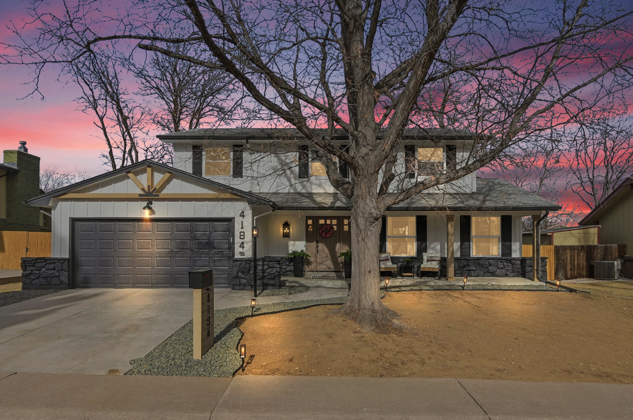 Denver-area home exterior after renovation